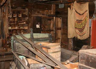 Inside the Bammert Blacksmith Shop 